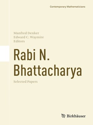 cover image of Rabi N. Bhattacharya